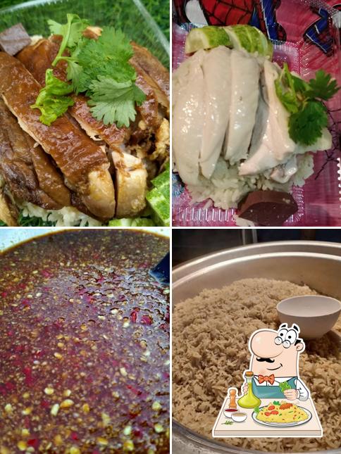 ข้าวมันไก่วัดวังหินซอย 7 ศรีราชา(พ่วงข้างเต็นท์เหลือง)