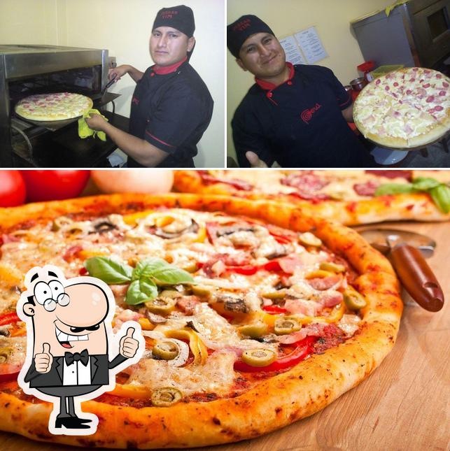 Pizzas YIM Santa