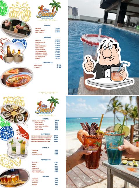 Pre Sunset Mariscos • Micheladas • Clamatos • Litros