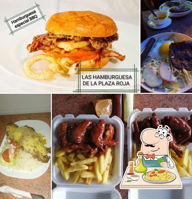 las hamburguesas de la plaza roja