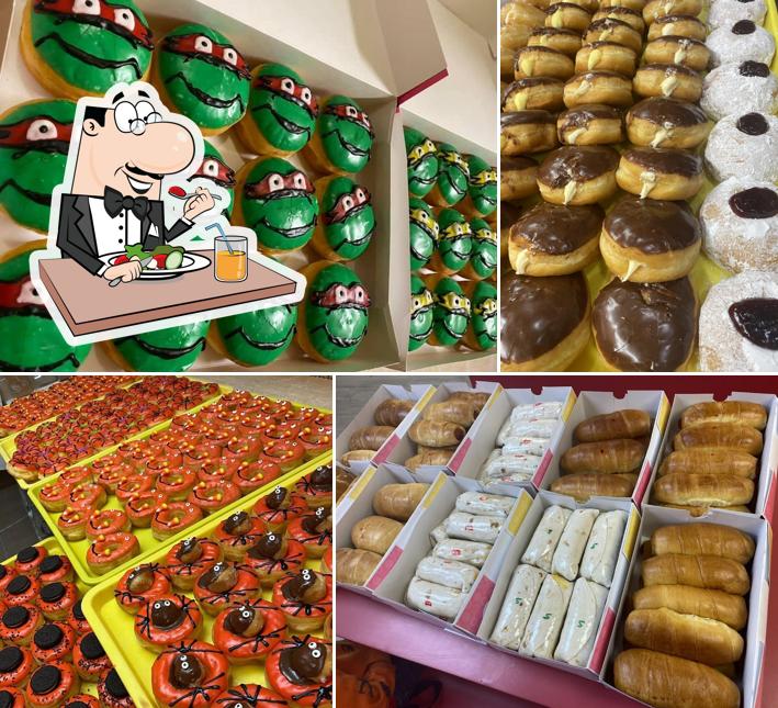 Jimmy's Donut and Money's Wok Asian food