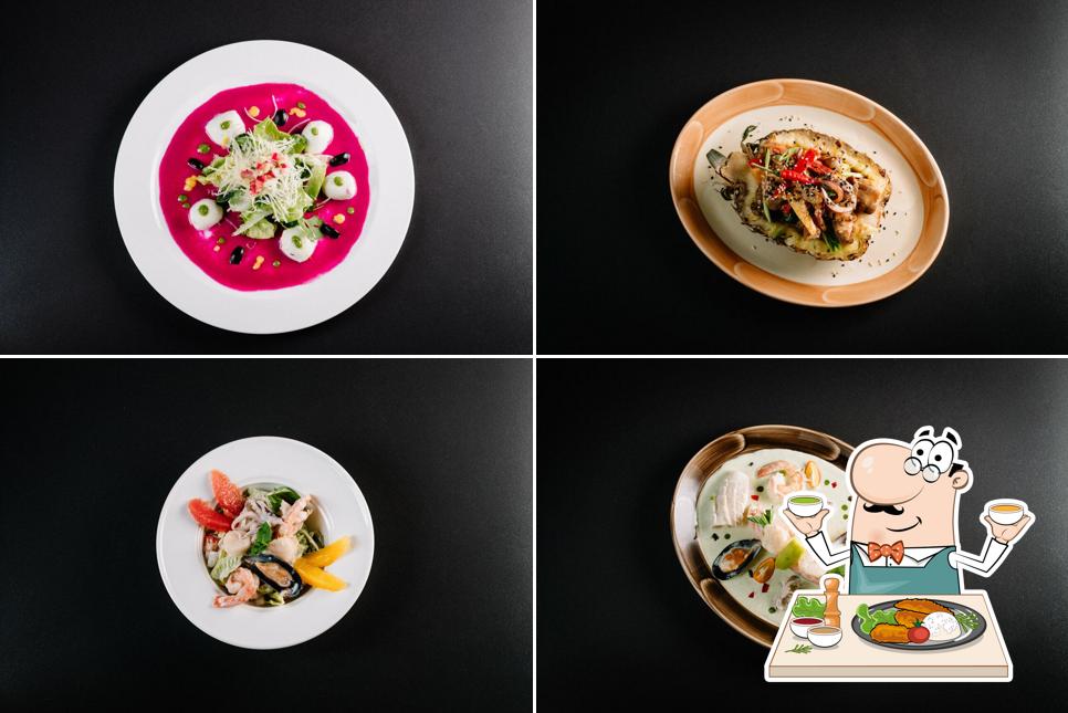 Еда в "Гостинично-ресторанном комплексе "Bellagio""