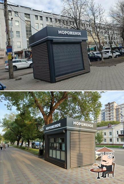 Мороженое и молочные коктейли