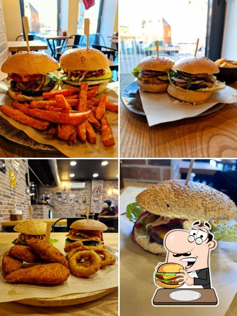 Four Brothers Burger Smash flame grilled Burgers