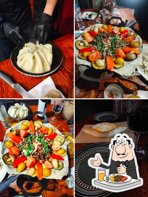 Еда в "La Georgia"