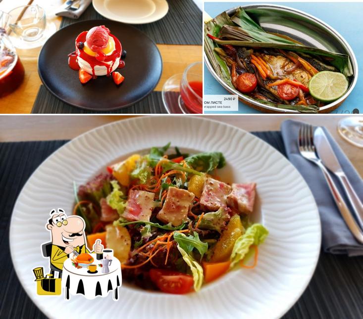 Блюда в "Террасе"