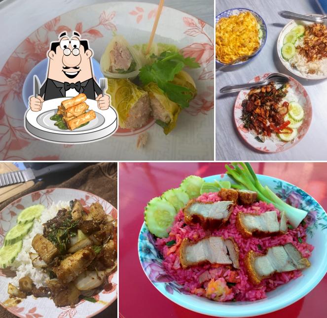ชายเเม็กหมูกรอบ ตามสั่ง Chrispy Pork make by order