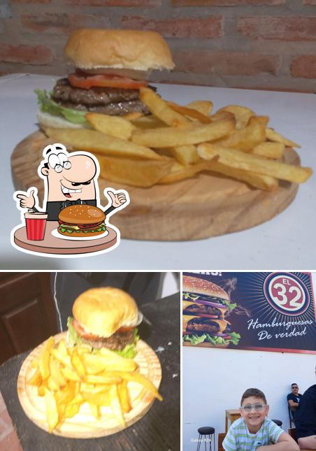 Hamburguesas el 32