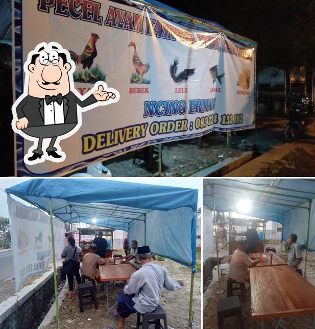 Pecel Lele, Ayam Cing Erman