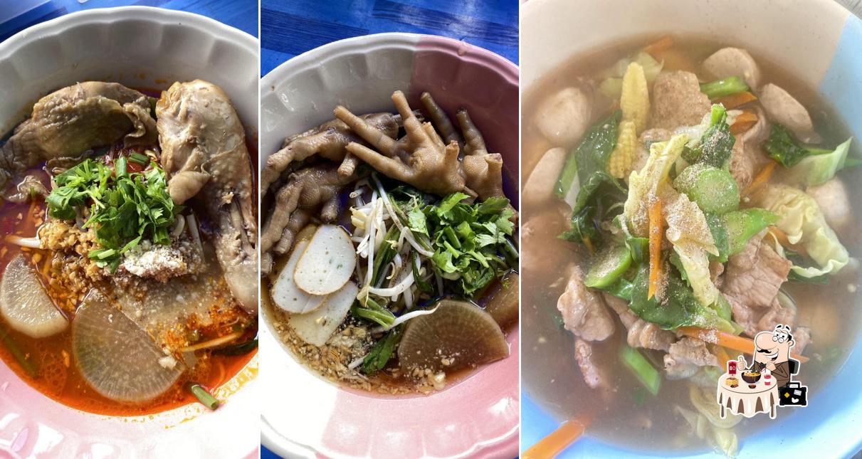 ร้านบ้านจั่นไก่ย่างส้มตำ ก๋วยเตี๋ยว อาหารตามสั่ง