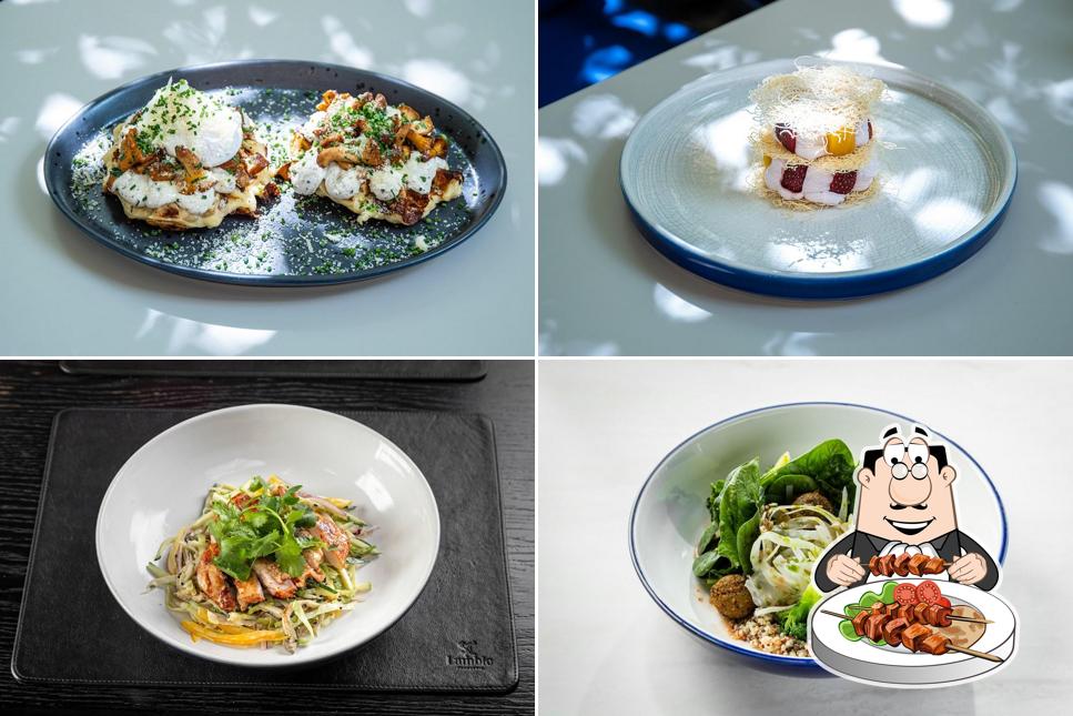 Еда в "Брассерии Ламбик"