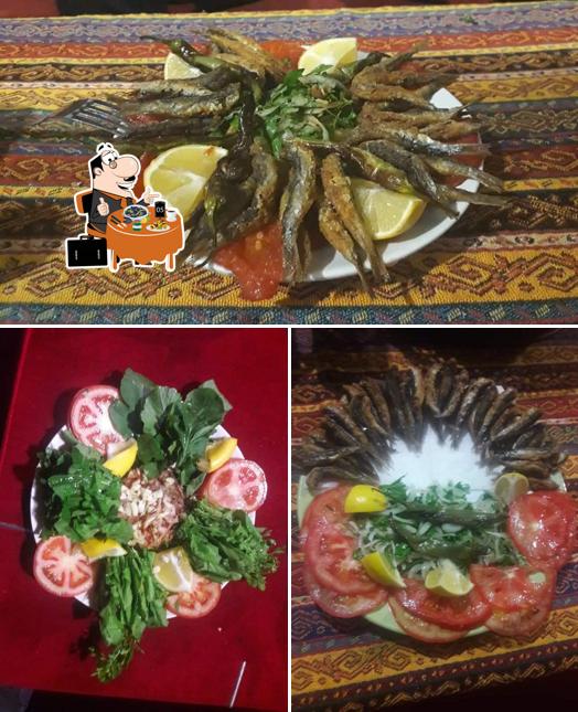 kahta küçük ev balık ekmek