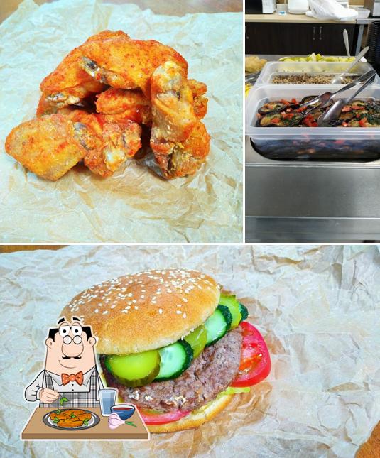 Куриные крылышки в "Буфет Гвозди"