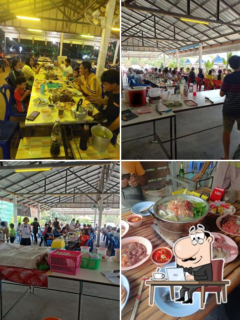 ข้าวฟ่างบุฟเฟ่ต์เนื้อย่างเกาหลี