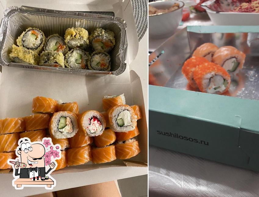 Отведайте различные виды суши