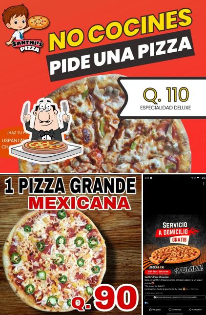 Santhi's Pizza Chicamán