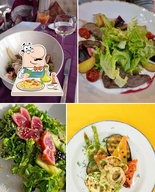 Еда в "Облаках"