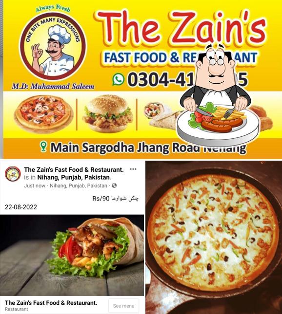 The Zain's Fast Food & Restaurant .