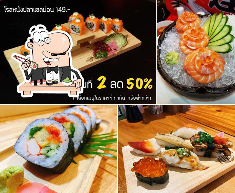 Nigiwai Sushi Lamphun 魚の賑わい