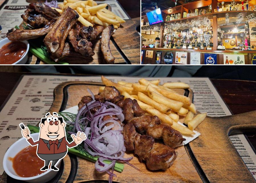 Еда в "Трактире на Ржевском"