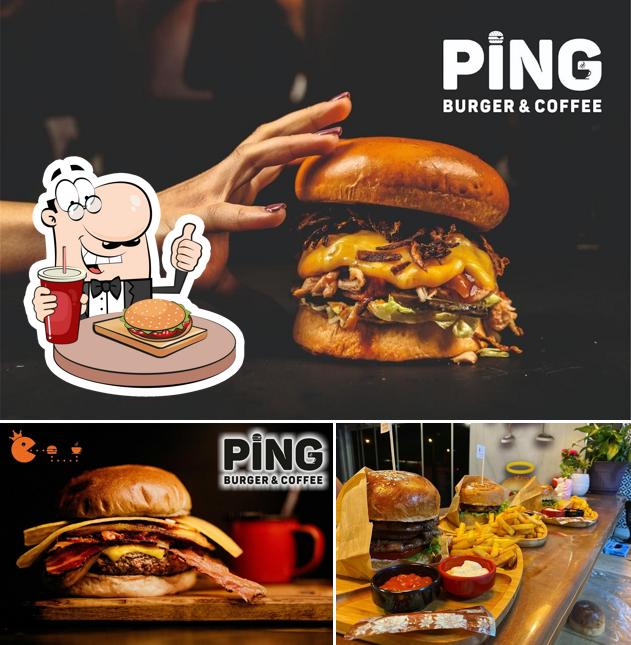 Ping Burger Coffe Tire