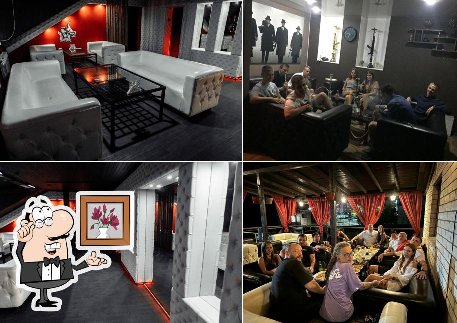 Lounge bar Cyberpunk