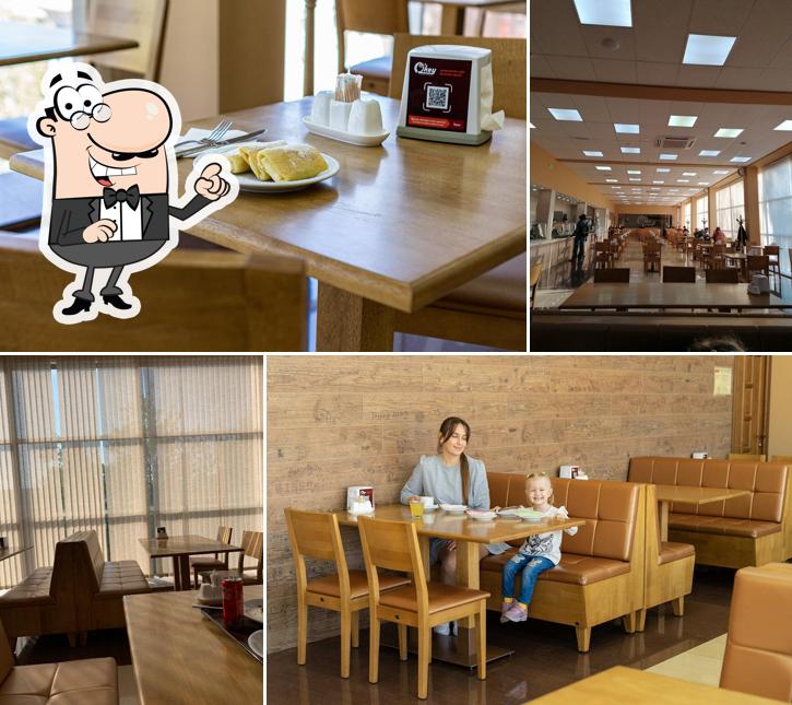 Посмотрите на внутренний интерьер "O'Key"