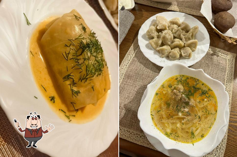 Еда в "Пельменной Сосисочной"