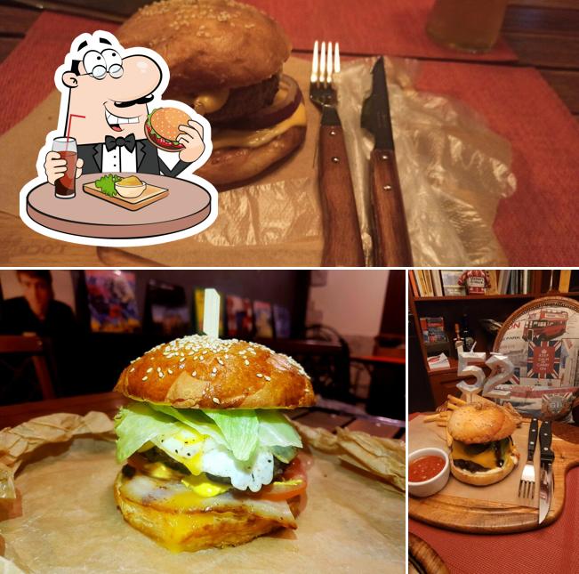 Отведайте гамбургеры в "Пабе "Локе Стоке""