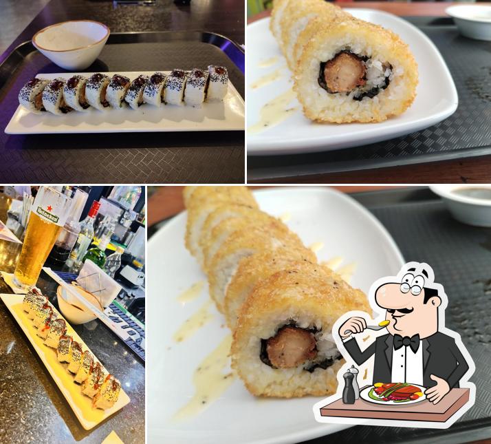 Drinks & sushi