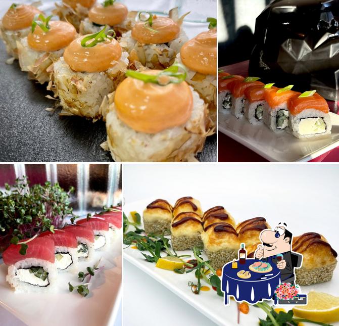 Кальмар суши роллы