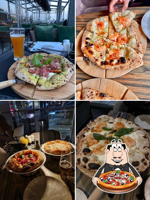 В "FABRIQ" вы можете заказать пиццу