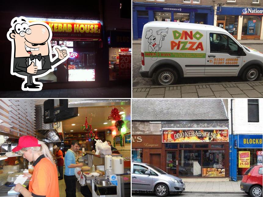 Dinos kebab shop forfar