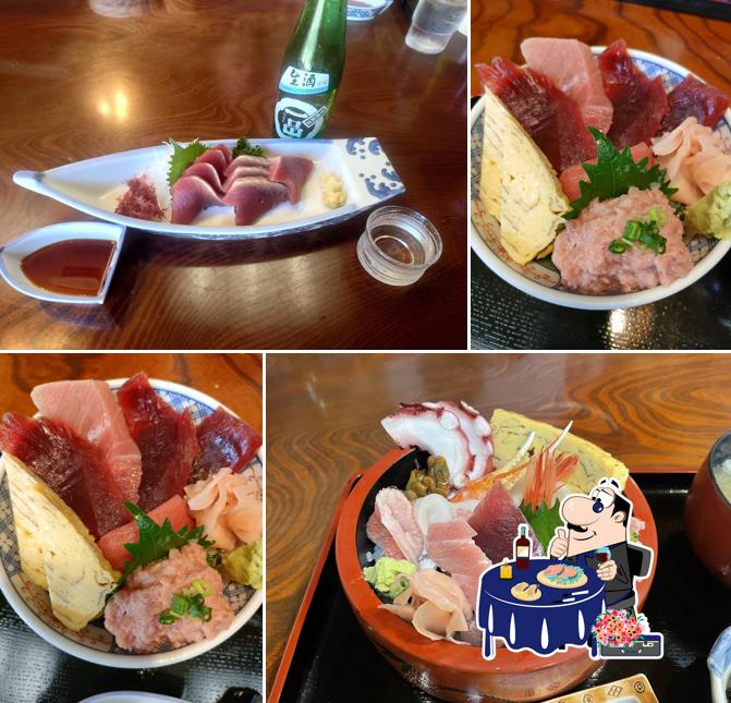Hitachi fish dishes