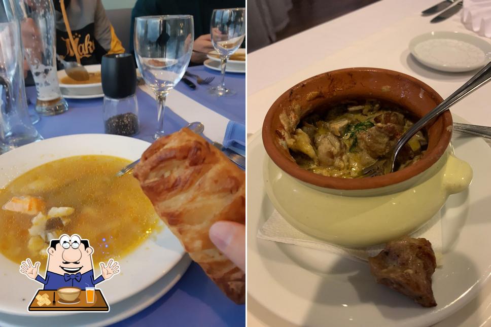 Еда в "Пуре Наволоке Ресторане"