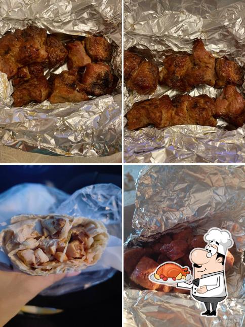 Мясо на углях
