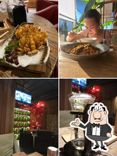 Посмотрите на внутренний интерьер "Чанг рум"