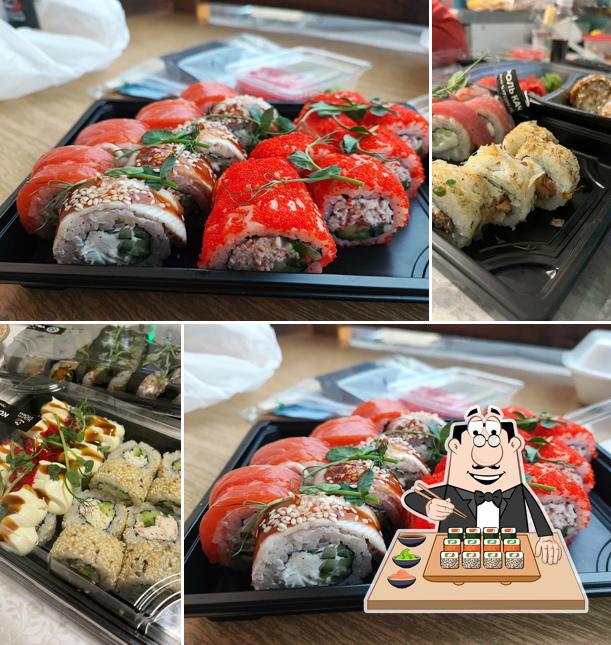 В "Службе доставки Суши Шторм" попробуйте суши и роллы