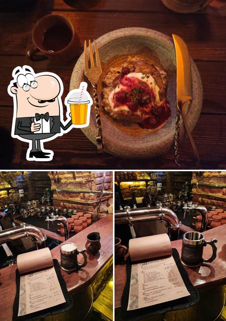 Насладитесь напитками из бара "Таверна Белый волк"