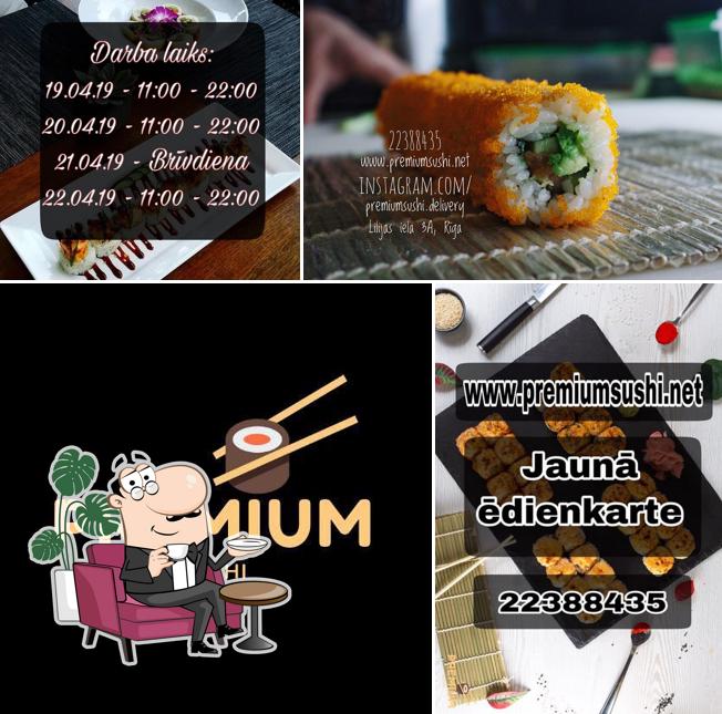 Premium sushi Riga