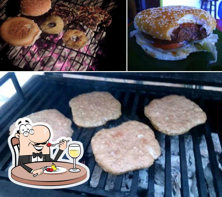 Hamburguesas al carbon