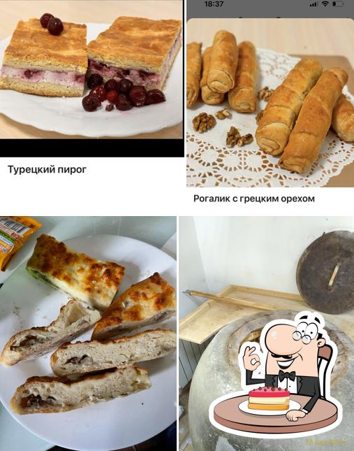 Чизкейк в "Грузинской пекарне"