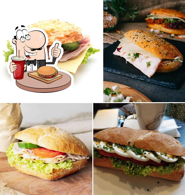 Junge Die Bäckerei.