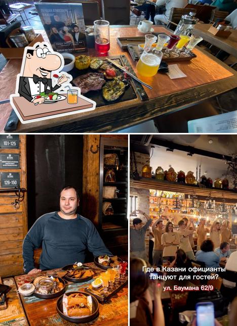 Еда в "Петровский Штофъ"