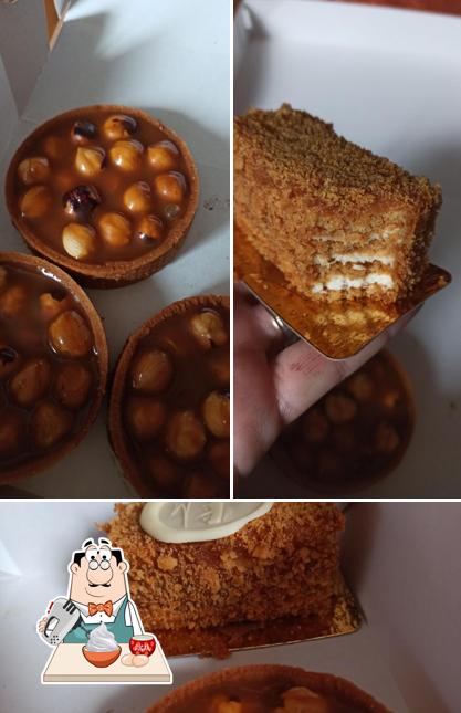 "Miss Pirozhenka" предлагает широкий выбор десертов