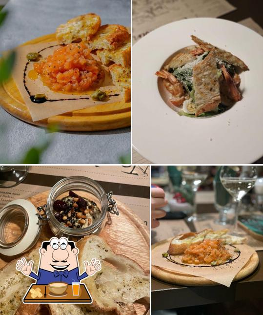 Еда в "Лё Туре де Вин"