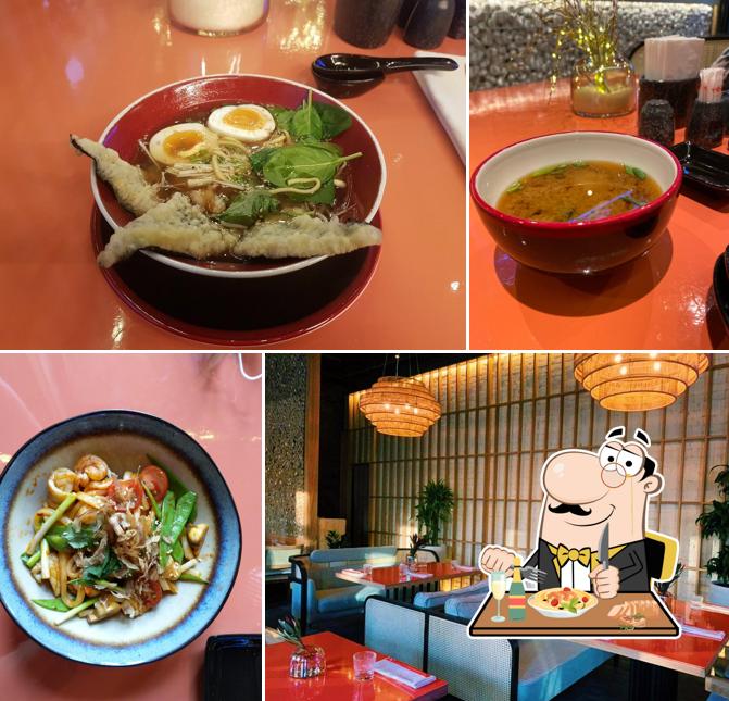 Еда в "Тануки"