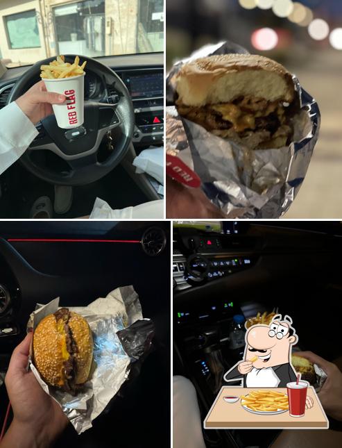 red flag burger