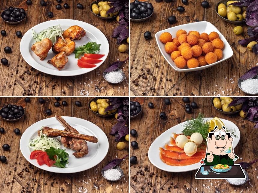 Еда в "Олимпе"