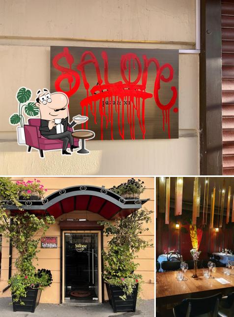 Посмотрите на внутренний интерьер "Salone pasta&bar"